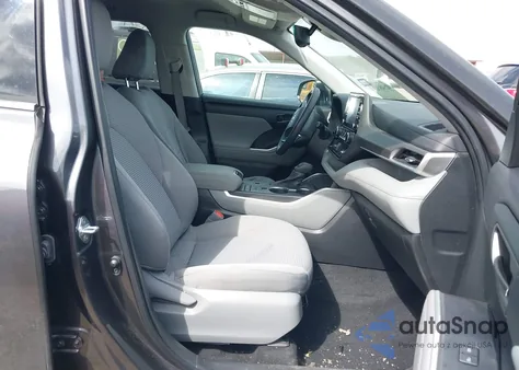 2022 Toyota Highlander L z USA, uszkodzony, nr VIN 5TDCZRAH5NS117041